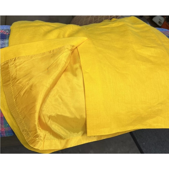 ESCADA By Margaretha Ley Womens Linen/Wool Blend Skirt Lined Rear Zip Sz 38 NWOT - Picture 10 of 10